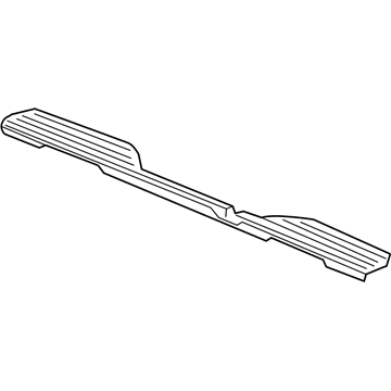 55077942AA Mopar Guard-Rear Bumper Illustration 1 of 1