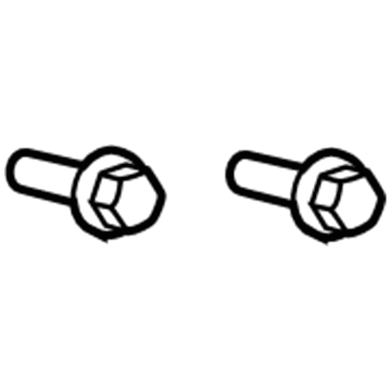 6507391AA Mopar Bolt-Square Neck Illustration 1 of 1
