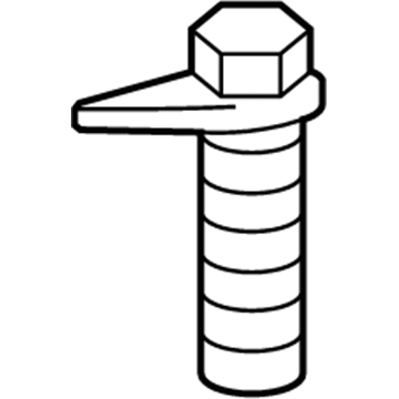 Mopar 6504931AA Clip 6504931AA Mopar Clip Illustration 1 of 1