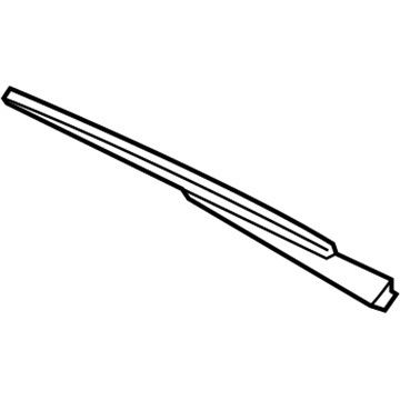 Mopar 5102230AB Wiper Blade 5102230AB Mopar Wiper Blade Illustration 1 of 1