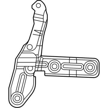 68529736AA Mopar BRACKET-MIRROR BRACKET Illustration 1 of 1
