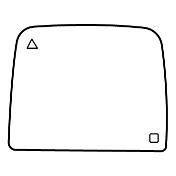 2024 Ram 3500 Car Mirror - 68620327AB