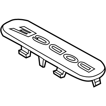 1WQ00DX9AB Mopar Nameplate Illustration 1 of 1