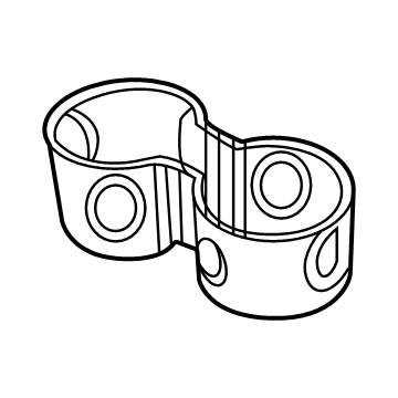 Mopar 68160878AA Mat-Console Cup Holder 68160878AA Mopar Mat-Console Cup Holder Illustration 1 of 1