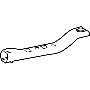 68013725AA Mopar Frame Front Rail Illustration 1 of 1