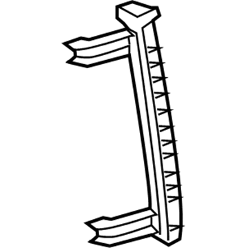 68247329AA Mopar Rear Door Glass Channel Illustration 1 of 1