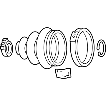 Mopar CV Boot - 5142216AA