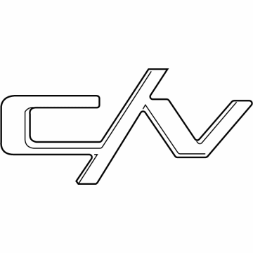 68093484AA Mopar Liftgate Nameplate Illustration 1 of 1