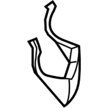 5057515AB Mopar Cover-Steering Column Gap Illustration 1 of 1