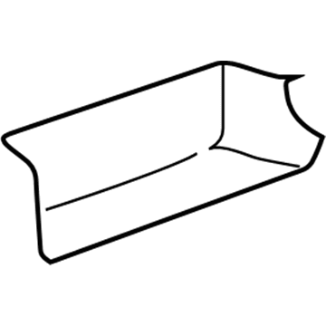 55346396 Mopar Quarter Panel-Side Step Well Illustration 1 of 1