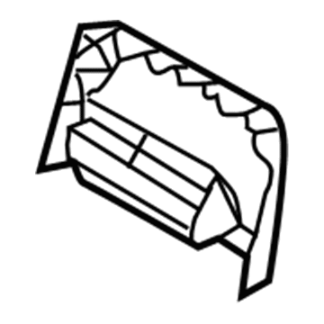 1QA41DK2AA Mopar Armrest Bezel Illustration 1 of 1