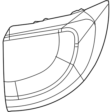 Chrysler Pacifica Tail Light - 68229026AF