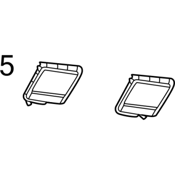 68102487AA Mopar Lens-Courtesy Lamp Illustration 1 of 1