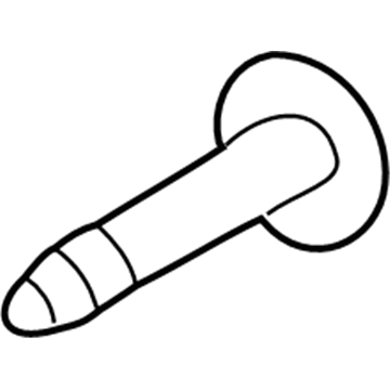 6505887AA Mopar Pan Head Screw Illustration 1 of 1