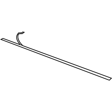 WG18DA4AC Mopar Front Door Molding Illustration 1 of 1