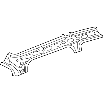 Mopar 55359592AB Roof Rail 55359592AB Mopar Roof Rail Illustration 1 of 1