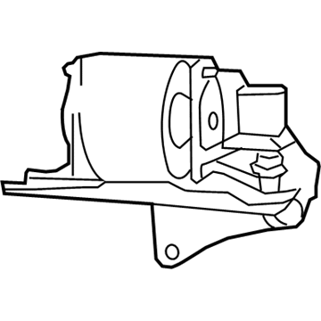 Dodge Caliber Engine Mount Bracket - 68065747AB