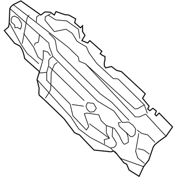 68160264AC Mopar Dash Panel Pad Illustration 1 of 1