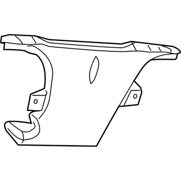 55361228AB Mopar Defroster Duct Illustration 1 of 1