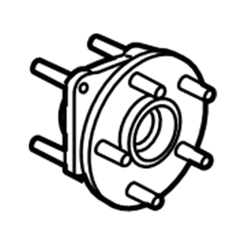 6508071AA Mopar Double Ended Stud Illustration 1 of 1