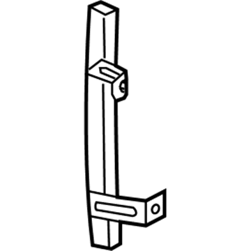 Mopar 55394328AB Channel-Rear Door Glass Lower 55394328AB Mopar Channel-Rear Door Glass Lower Illustration 1 of 1