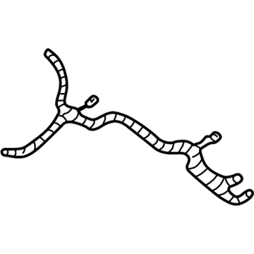 55155522AD Mopar Windshield Washer Hose Illustration 1 of 1