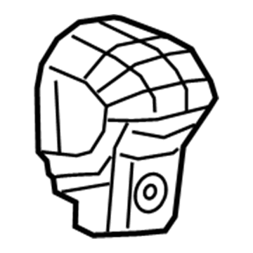 68333903AD Mopar Bezel-Back Up Camera Illustration 1 of 1