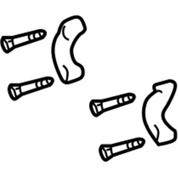 4897482AB Mopar Hexagon Head Bolt Illustration 1 of 1