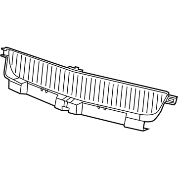 68071981AA Mopar Lower Grille Illustration 1 of 1
