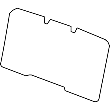 5174021AA Mopar Rear Seat Back Frame Illustration 1 of 1