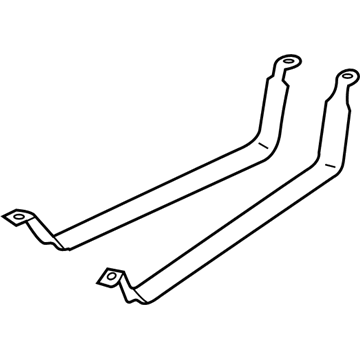 4616459 Mopar Fuel Tank Strap Illustration 1 of 1