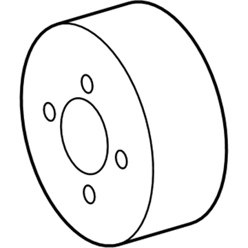 Mopar Water Pump Pulley - 5096527AA