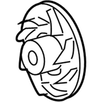 5101075AA Mopar IMPELLER-Water Pump Illustration 1 of 1