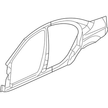 5080661AA Mopar Body Side Aperture Complete Panel Illustration 1 of 1