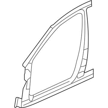 4783082AD Mopar Body Side Aperture Panel Illustration 1 of 1