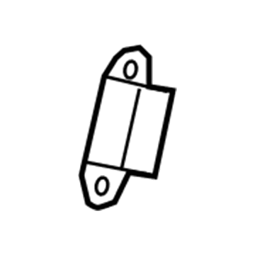 68508895AA Mopar Rubber Bumper Illustration 1 of 1