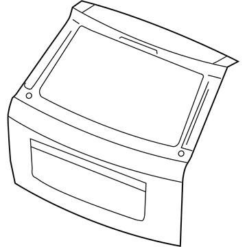 68188026AF Mopar Liftgate Liftgate Illustration 1 of 1