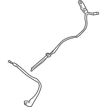 4805242AB Mopar Windshield Washer Hose Illustration 1 of 1