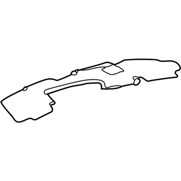 4595838AC Mopar Instrument Panel Pad Illustration 1 of 1