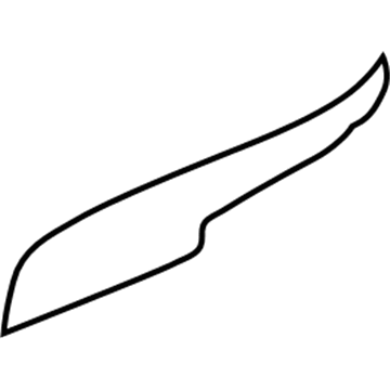 RN92WL8AB Mopar Instrument Lower Panel Illustration 1 of 1