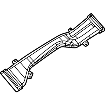 68213457AA Mopar Duct-Center Console Illustration 1 of 1