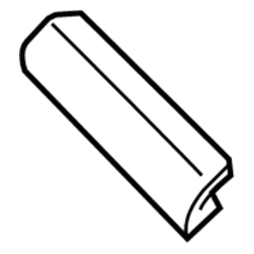 5DV12TZZAB Mopar Fender Applique Illustration 1 of 1