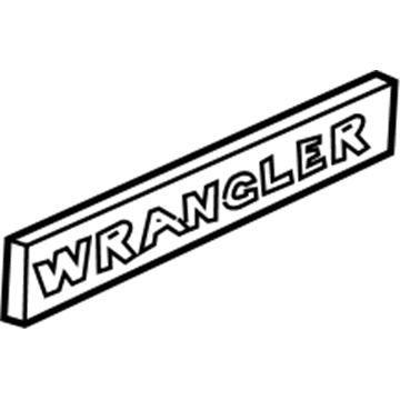 5FC83TA9 Mopar Decal-BODYSIDE Illustration 1 of 1