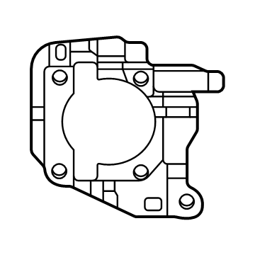 68535643AB Mopar BRACKET-IGNITION SWITCH Illustration 1 of 1