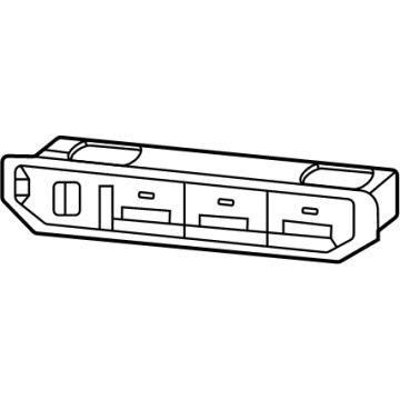 Mopar 68414233AC 4 GANG 68414233AC Mopar 4 GANG Illustration 1 of 1