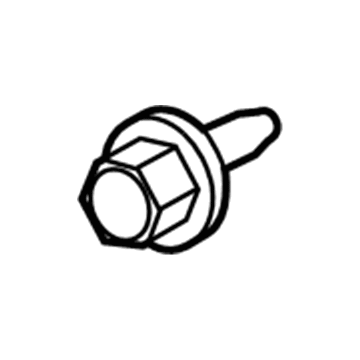 6506971AA Mopar Hexagon Flange Head Tapping Screw Illustration 1 of 1