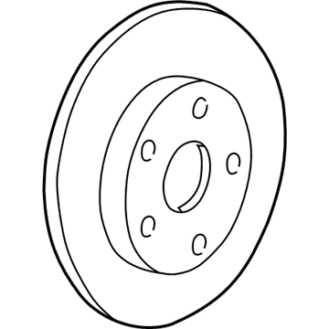 2003 Jeep Grand Cherokee Brake Disc - 52098666