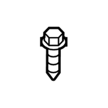 6505070AA Mopar Pan Head Screw Illustration 1 of 1