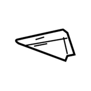 Mopar ZD321D5AA Side Trim Panel ZD321D5AA Mopar Side Trim Panel Illustration 1 of 1