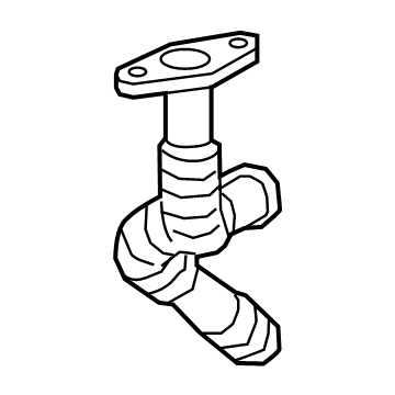 68724957AA Mopar TUBE-TURBO OIL DRAIN Illustration 1 of 1